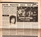 Aphrodite's Child recording 666 album (Pop Music magazine -  1st December 1970).jpg